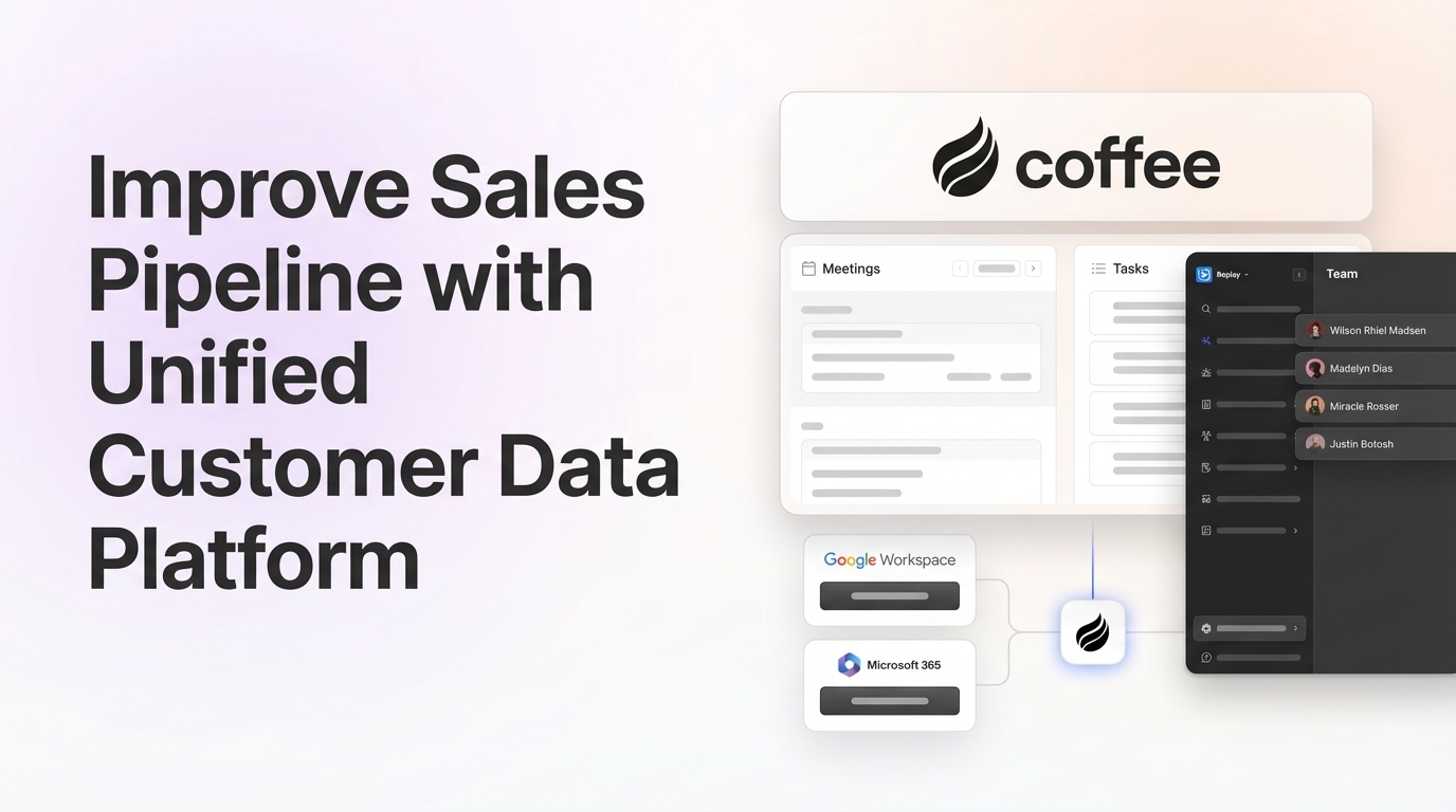 Improve Sales Pipeline with Unified Customer Data Platform