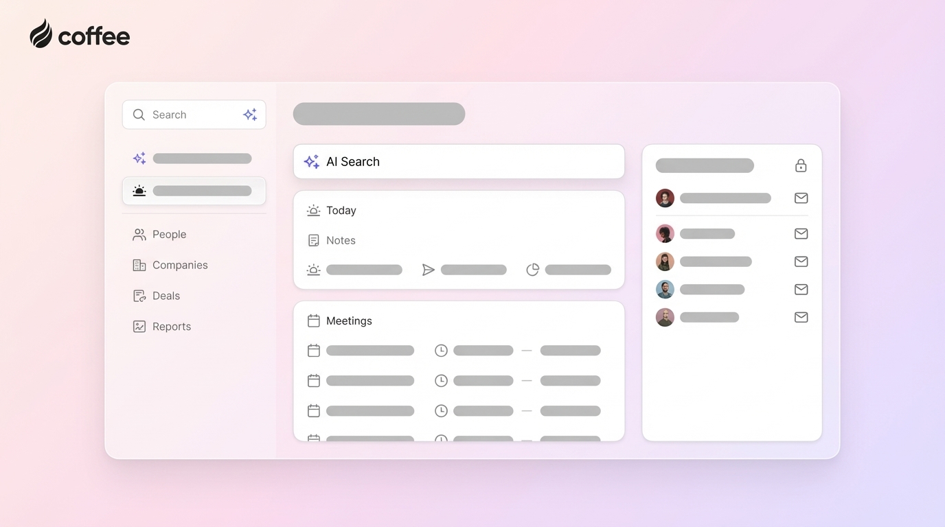 HIPAA Compliant CRM: Agent-Led Automation with Coffee