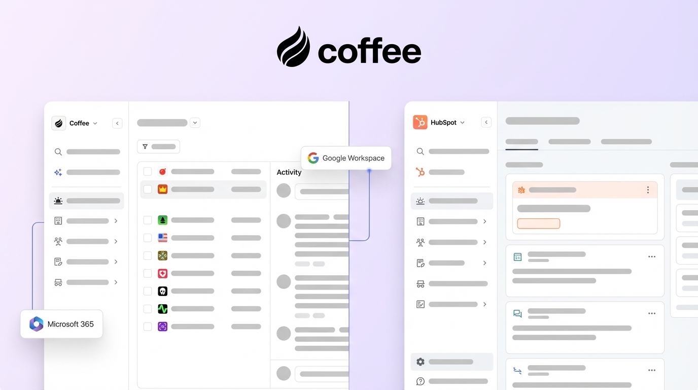 Coffee vs HubSpot 2026: AI CRM Agent Comparison