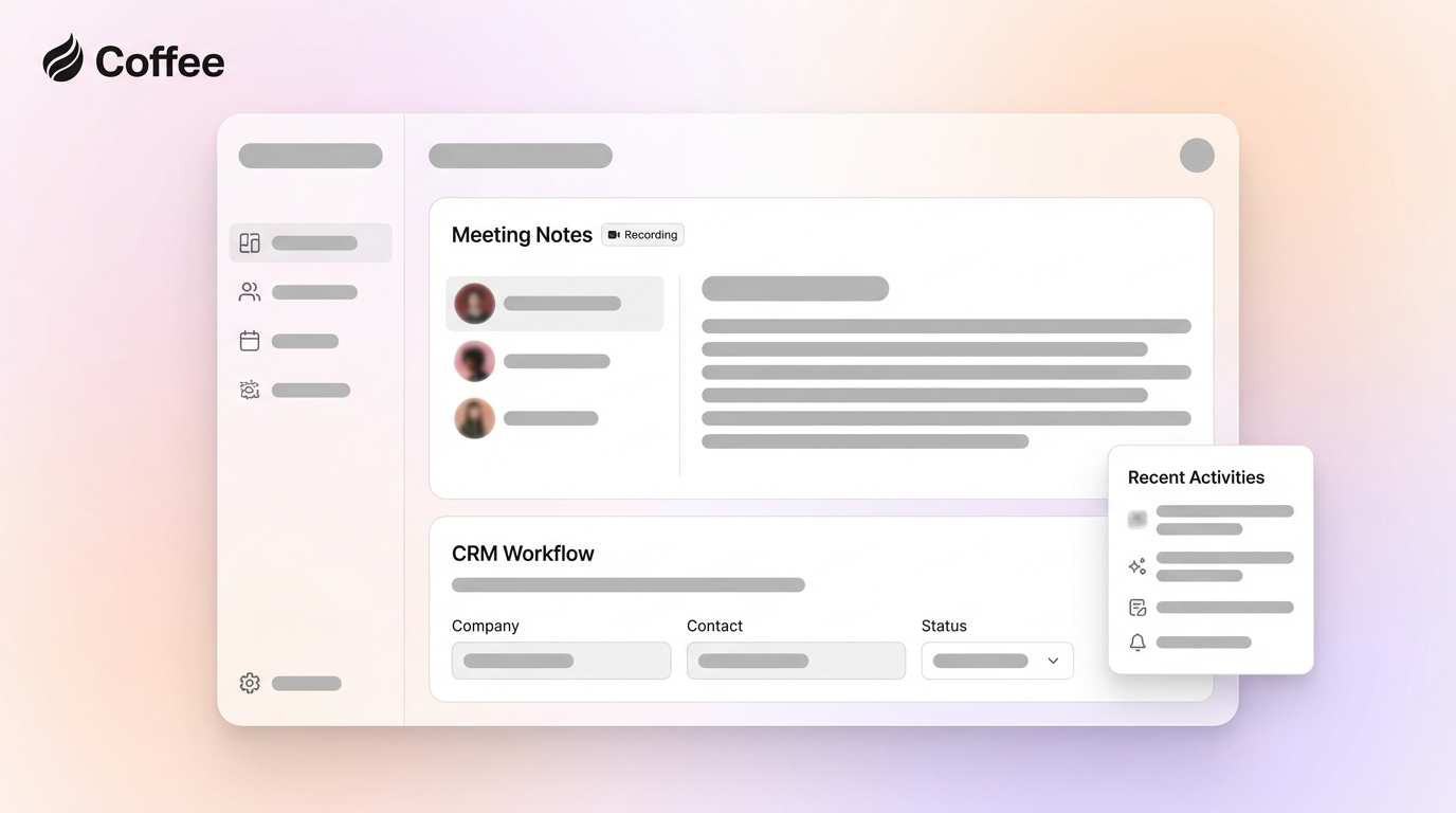 How to Automate Sales Meeting Notes & CRM Workflows
