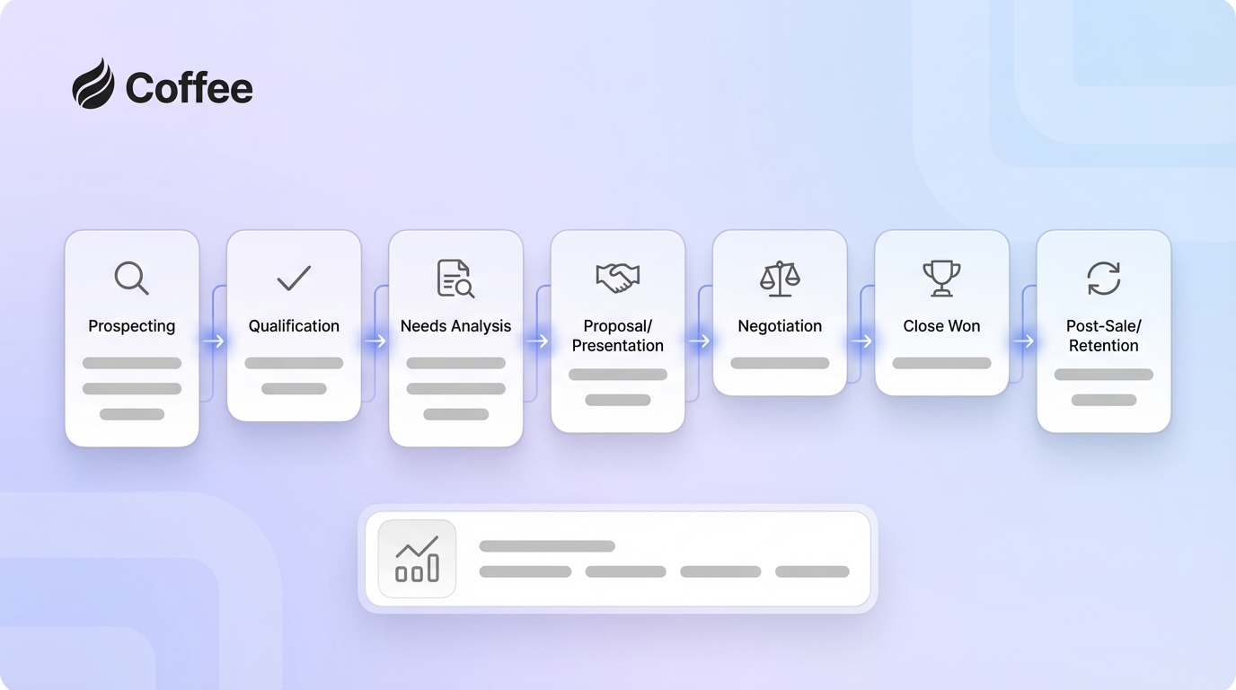 7 Stages of B2B SaaS Sales Pipeline Explained (2026 Guide)