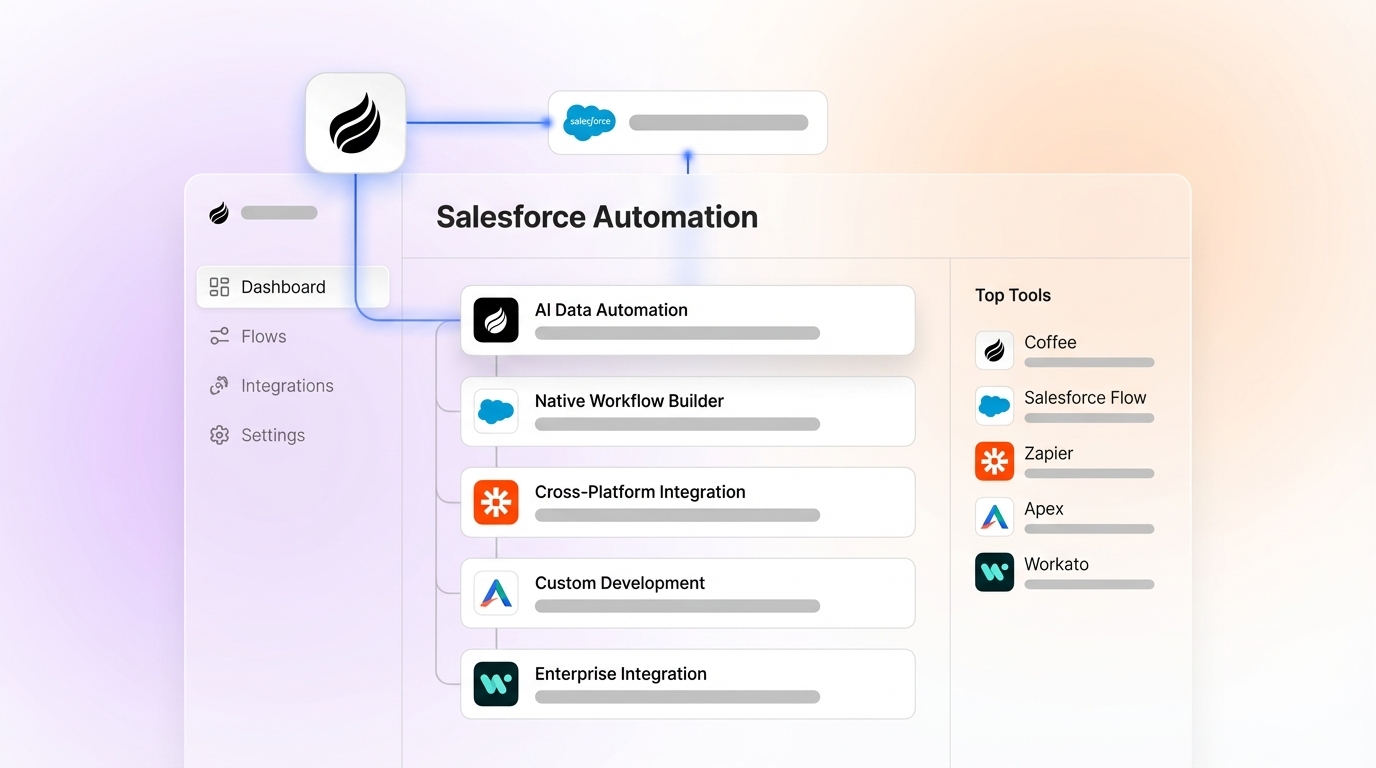 Best Salesforce Automation Tools: AI vs Native Options