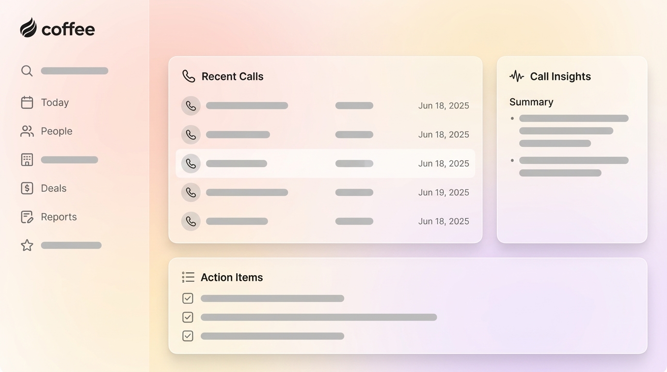 Conversation Intelligence API That Syncs Call Data Into CRM