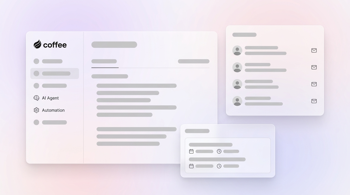 Free Lightfield.app Alternative: Coffee Agent-Led CRM