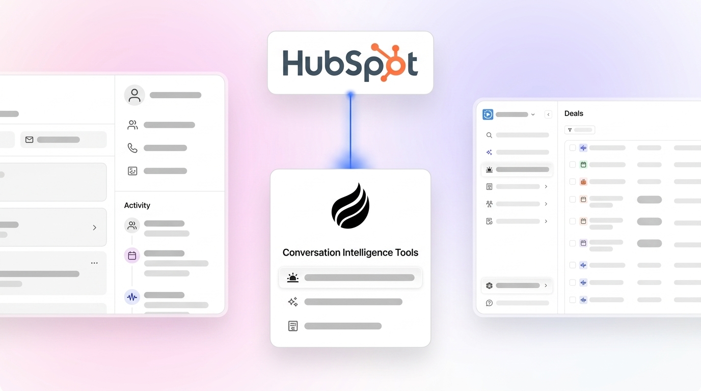 Best Conversation Intelligence Tools for HubSpot