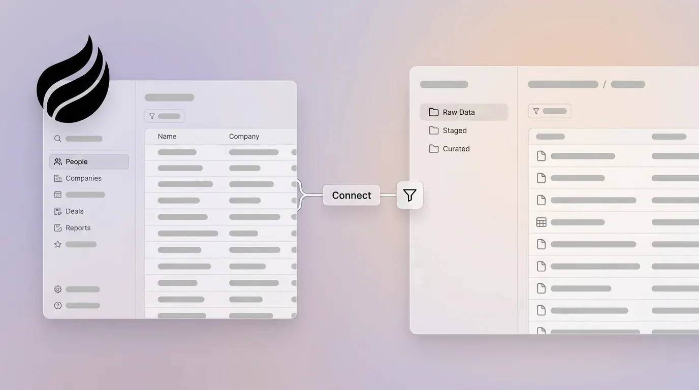 How To Ingest CRM Data Into a Data Lake: A Guide